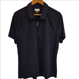 Greg Norman Collection Play Dry Performanc Polo Shirt With 1/4 Zip